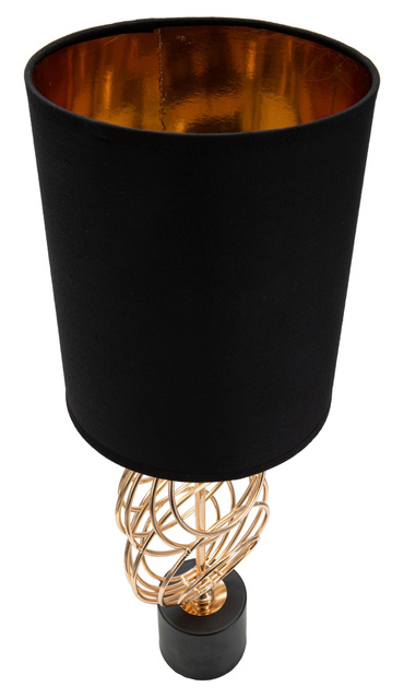 Lampa de masa CIRCLY cu decor auriu