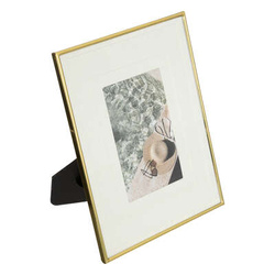 Rama foto aurie ELISA, cu passepartout, 20 x 25 cm
