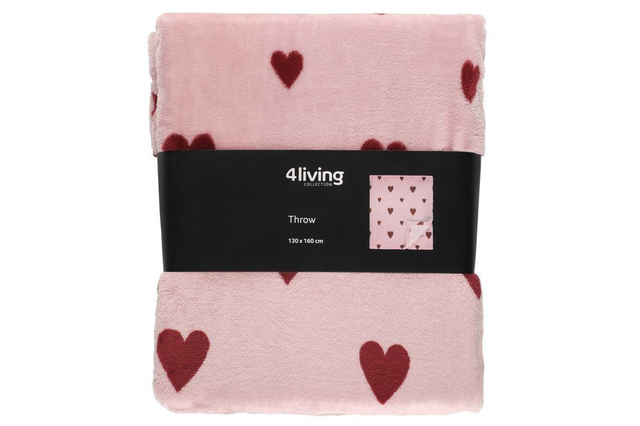 Pătură din fleece HERTTA, 130 x 160 cm