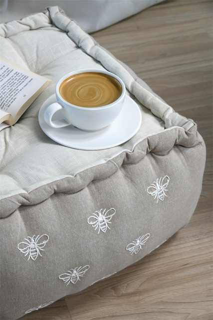 Puf textil BUTINE, 40 x 30 cm