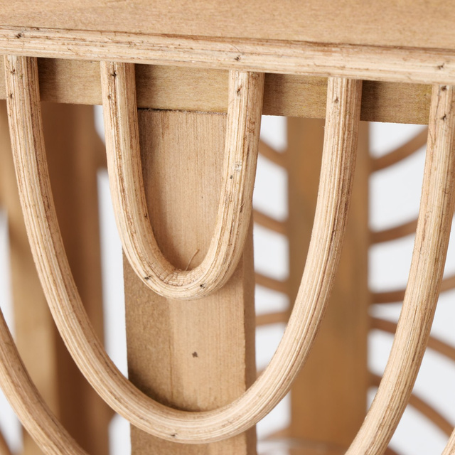 Set 2 felinare  din lemn Raimo