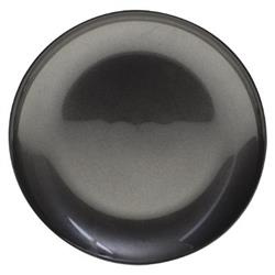 Farfurie desert ANIA BLACK, sticla, Ø 21cm