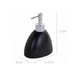 Dispenser sapun lichid MINERAL, Ceramica, Negru