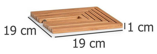 Suport pentru oală TRIVET, bambus, ZELLER