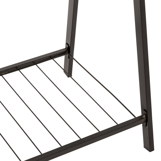 Cuier dublu metalic pentru haine METTY, 98 x 43,5 x 145 cm