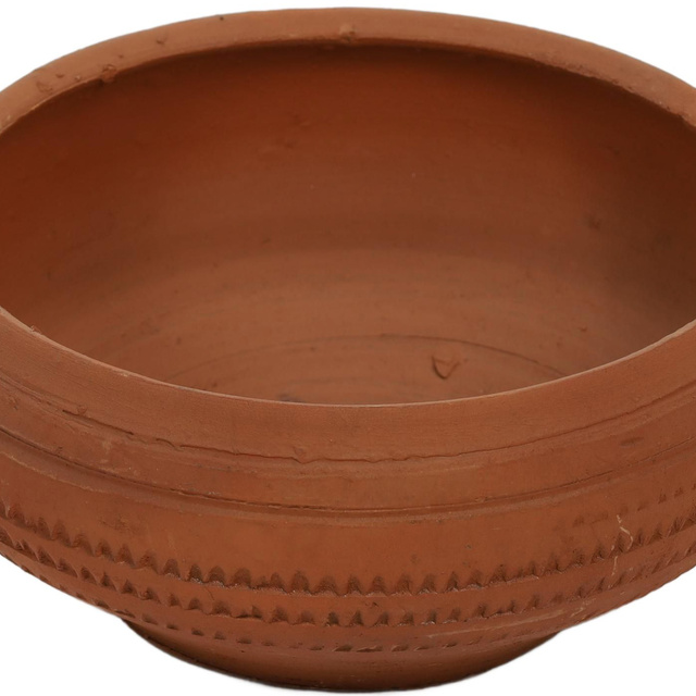 Ghiveci rotund de grădină, ceramică