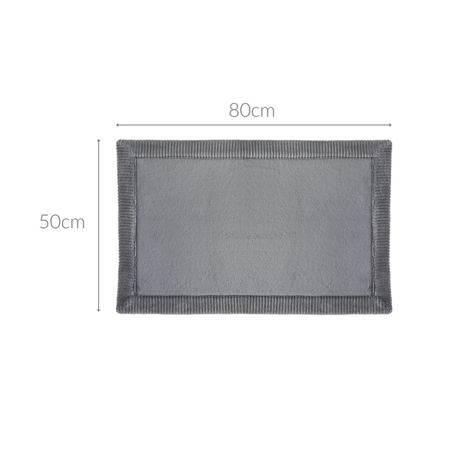 Covoras de baie TRIO, memory foam, 80 x 50 cm