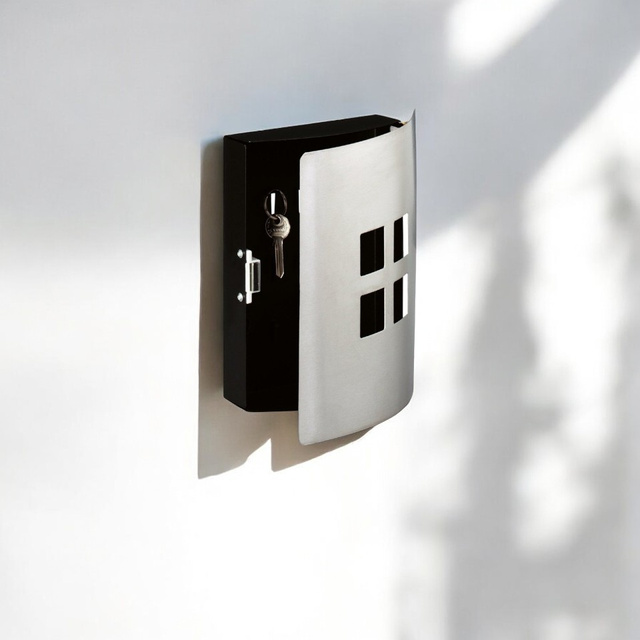 Suport pentru chei SQUARE, oțel inoxidabil, ZELLER