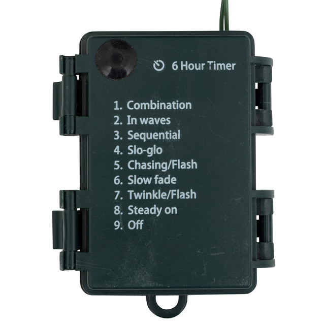 Brad artificial în ghiveci KAPPI, cu luminițe, 90 cm