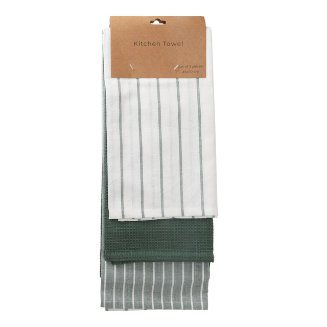 Lavete bucatarie din bumbac, 3 buc, 70 x 45 cm