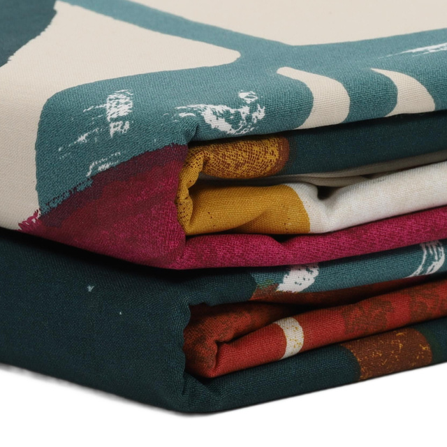 Set lenjerie de pat din bumbac, MALGACHE, 240 x 220 cm