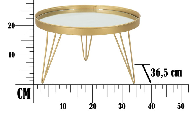 Tava decorativa cu oglinda, Ø 36,5 cm