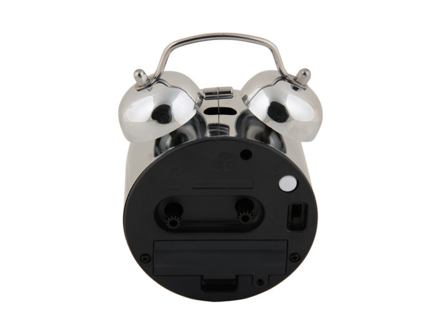 Ceas deșteptător retro PEARL GLOW, Ø 8 cm