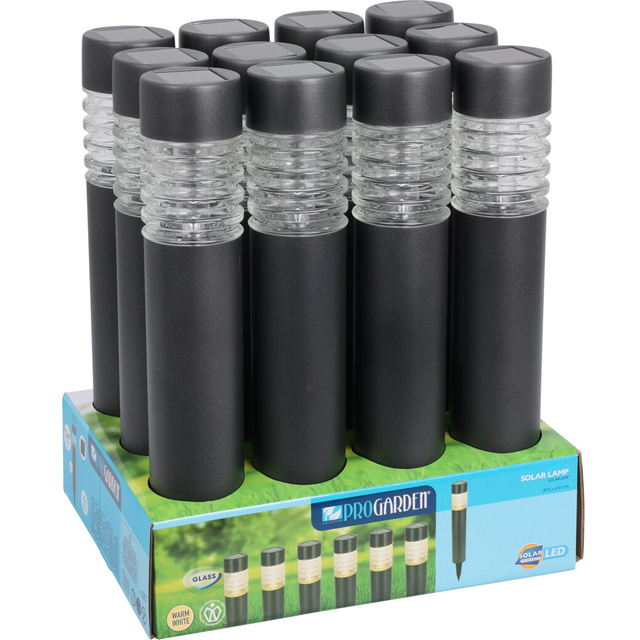 Lampă solară încorporată, 42 cm