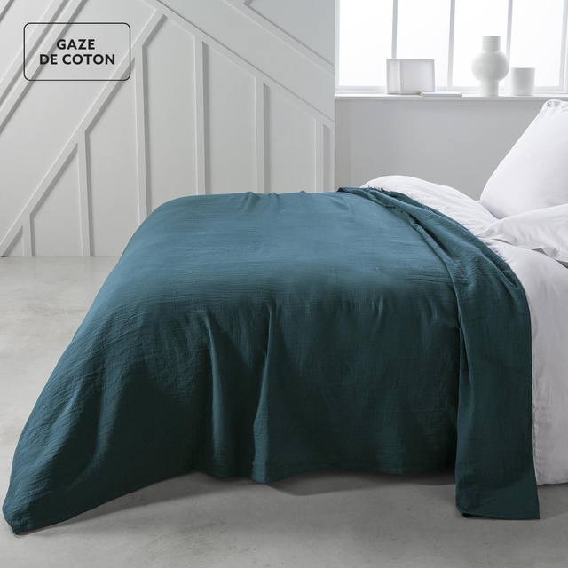 Cuvertura de pat Japandi, bumbac, 220 x 240 cm