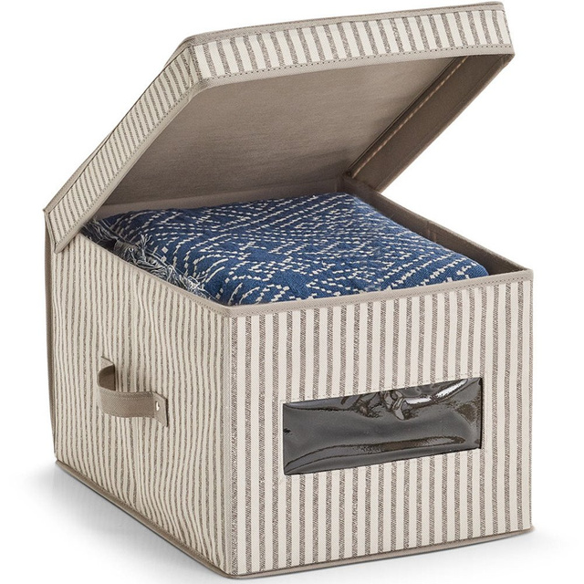 Cutie depozitare cu fereastra si capac, 25x30x40 cm, ZELLER