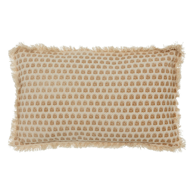Perna decorativa cu franjuri INDIA, 30 x 50 cm
