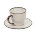 Cana pentru cafea sau ceai cu farfurioară DUNE, 210 ml