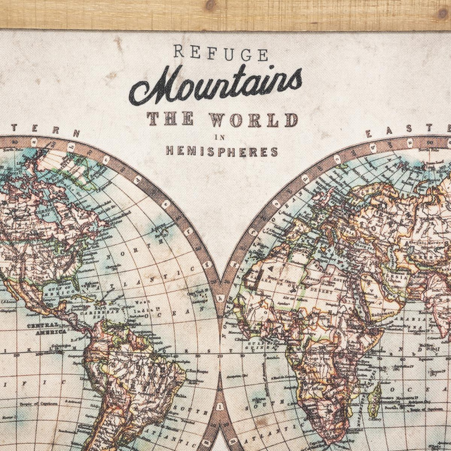 Decor de perete MAPA