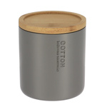 Recipient pentru dischete SAVA, capac din bambus, Ø 9,5 cm