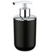 Dispenser de sapun Wenko, 320 ml, Negru/Argintiu